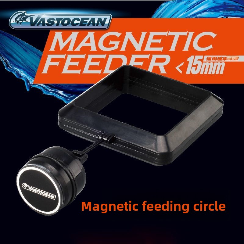 Aquarium Fish Food - VASTOCEAN Magnetic Feeding Ring Aquarium Anti-Drift