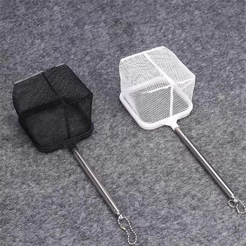 Aquarium Fish Net Small - 3D Aquarium Small Fish Scoop Telescopic