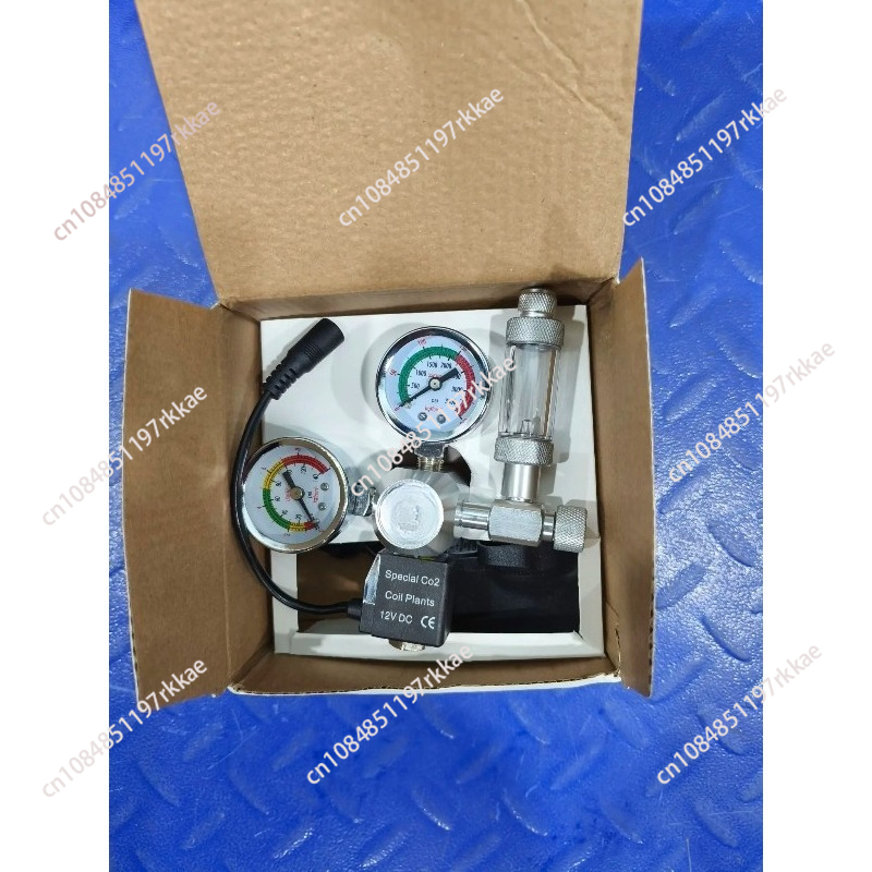 Co2 Diffuser Planted - CO2 Regulator Dual Gauge Solenoid Valve