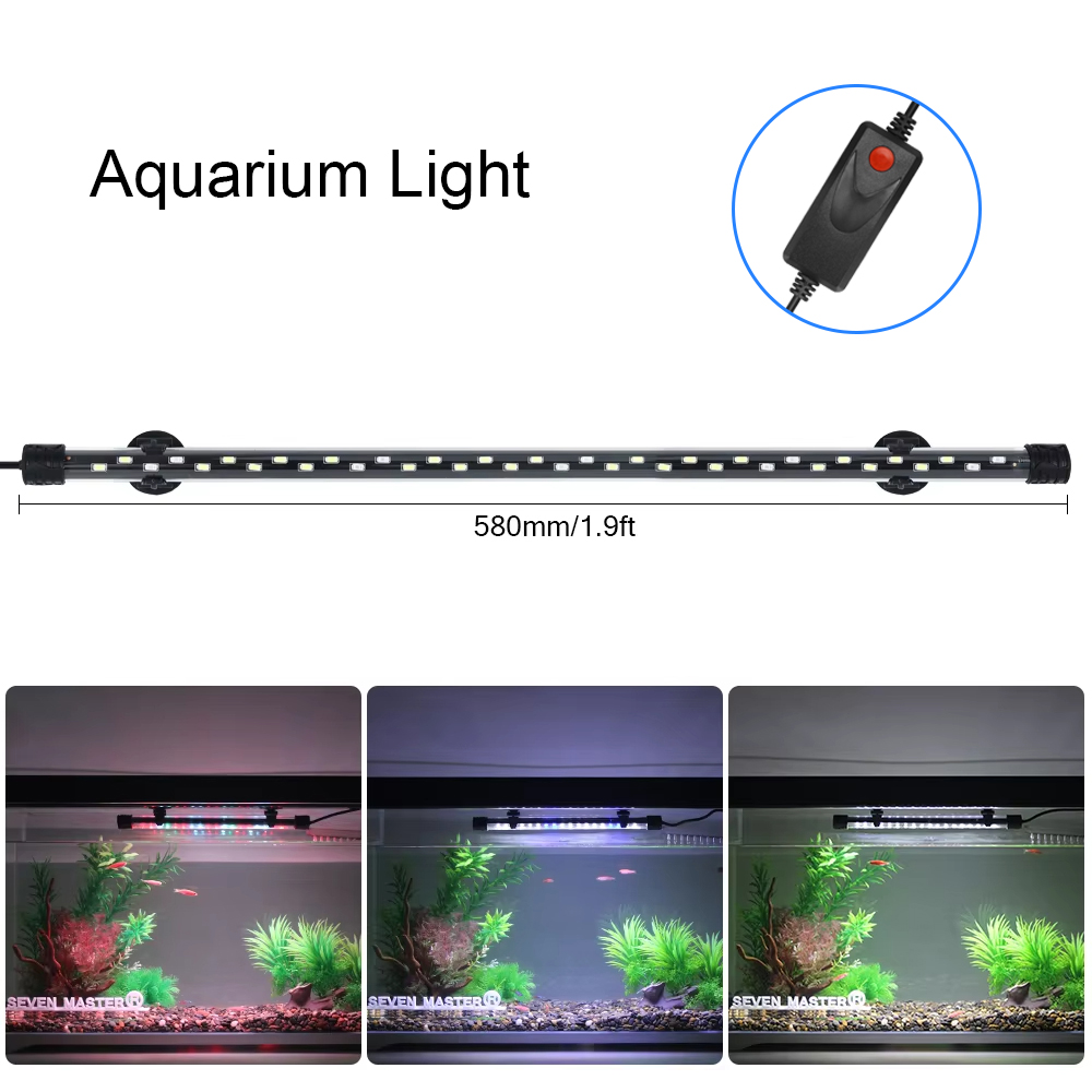 Aquarium Fish Only - 58CM Aquarium Light LED Plant Grow