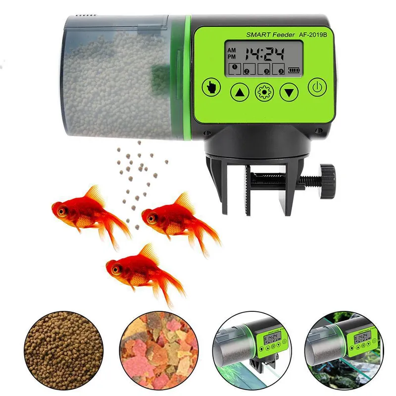 Aquarium Fish Auto Feeder - for Fish Tank Automatic Feeder Intelligent