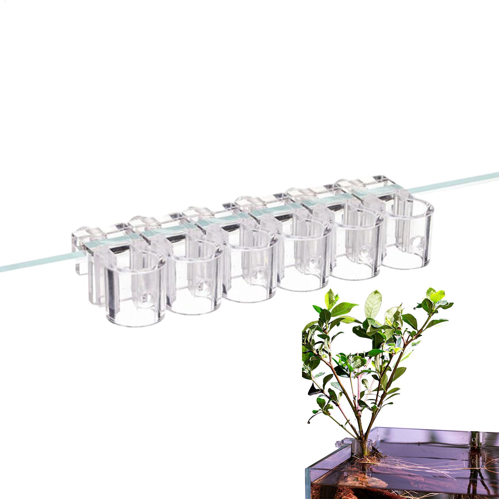 Aquarium Fish Pot - Aquarium Plant Basket Transparent Fish Tank