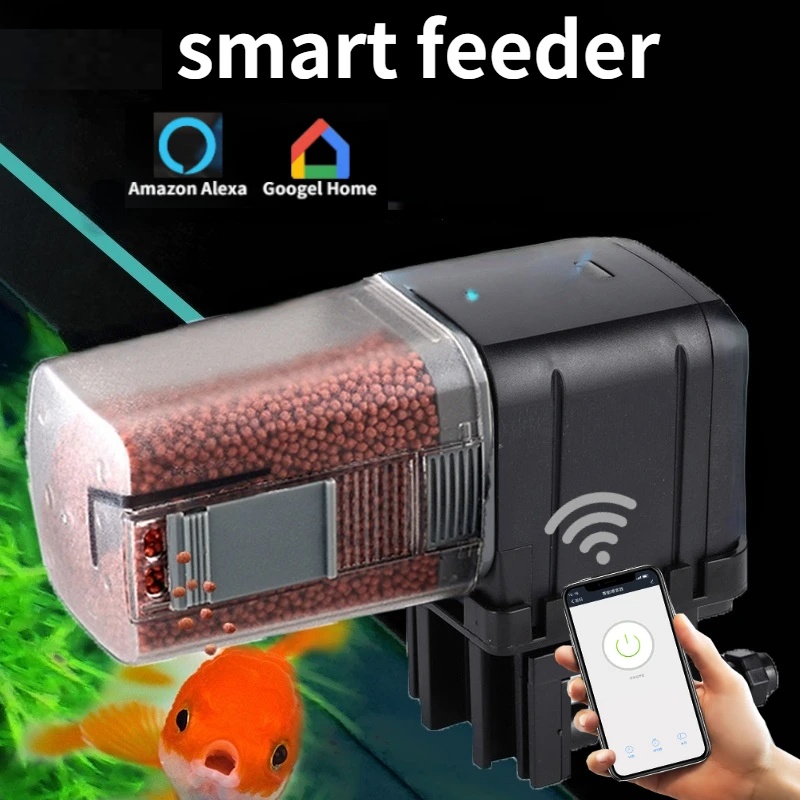 Aquarium Fish Auto Feeder - WiFi Fish Feeder Automatic Fish Feeder