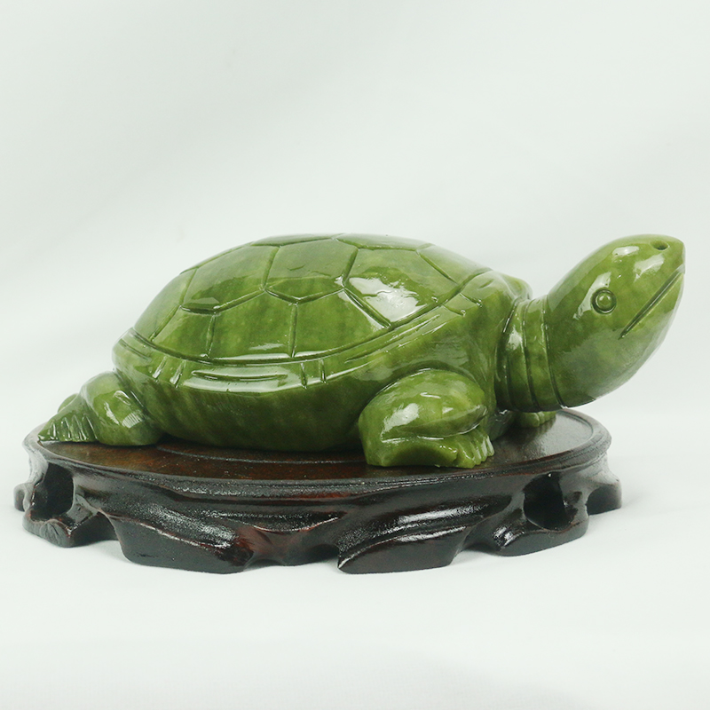 Natural Jade/turtle Sculpture/ - Aquarium Fish Only review and price