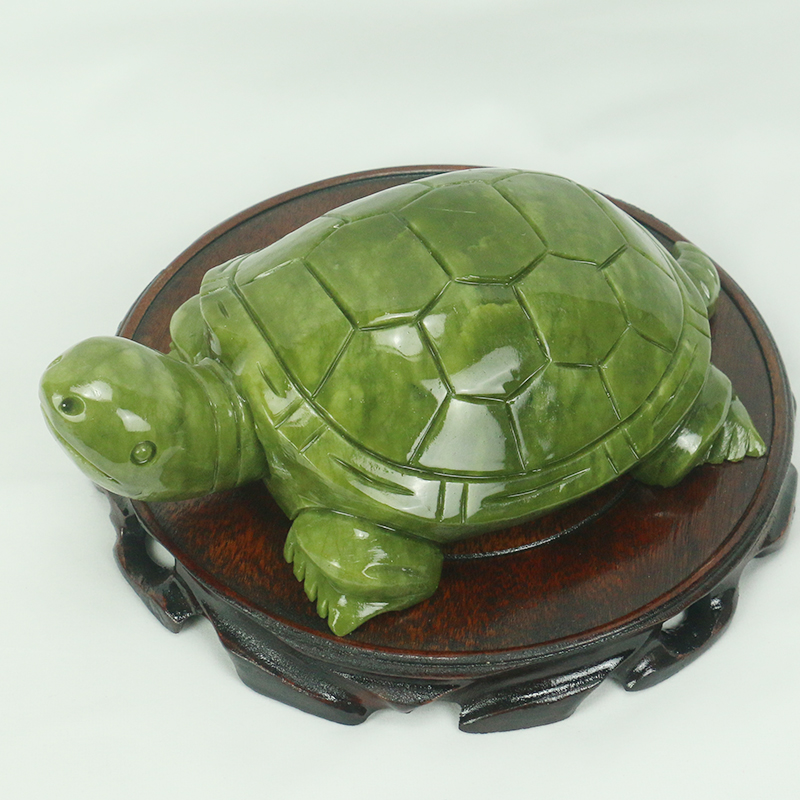 Natural Jade/turtle Sculpture/ - Aquarium Fish Only review and price