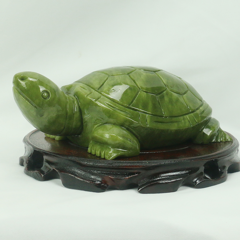Natural Jade/turtle Sculpture/ - Aquarium Fish Only review and price
