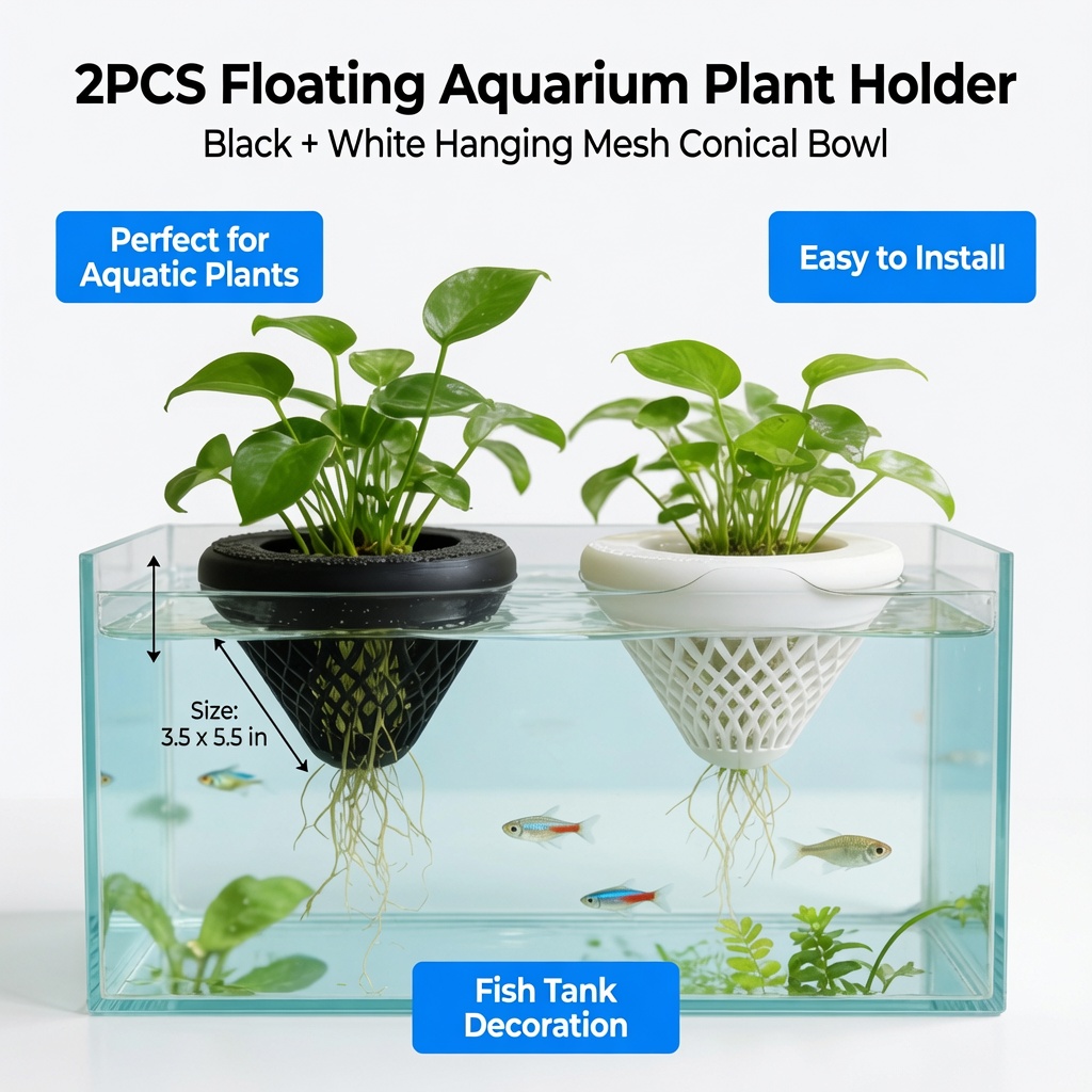 2PCS Floating Aquarium Plant H - Aquarium Fish Only review and price