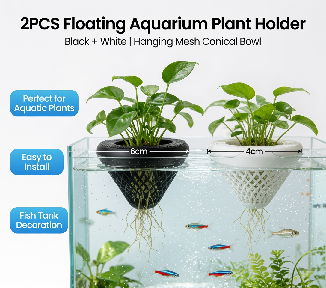2PCS Floating Aquarium Plant H - Aquarium Fish Only review and price
