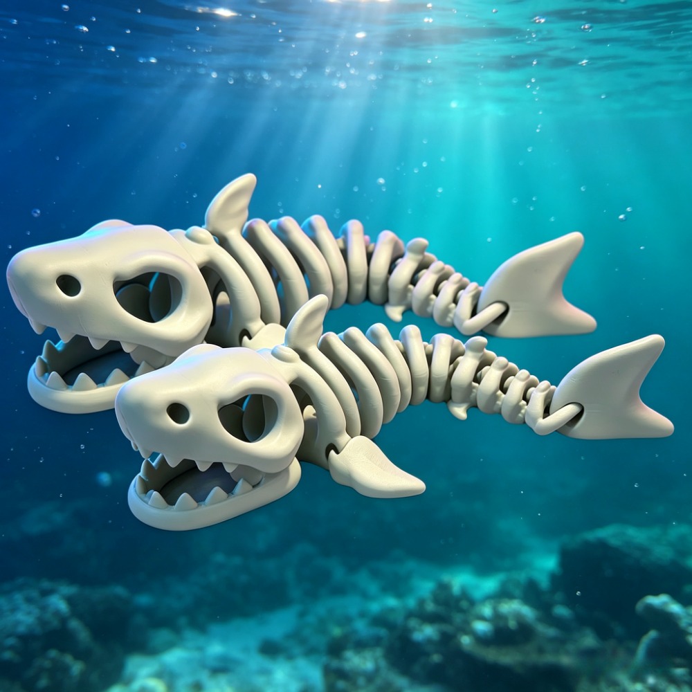 Shark Skeleton Aquarium Decor  - Aquarium Fish Only review and price