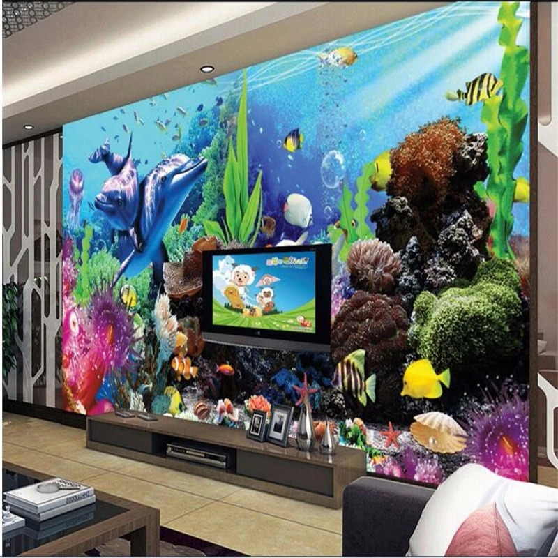 beibehang custom tereo tropica - Aquarium Fish Live Wallpaper review and price