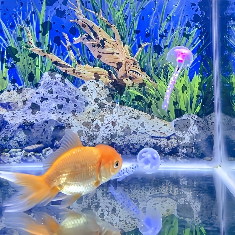 3/5Pcs Luminous Jellyfish Aqua - Fish Toys For Aquarium review and price
