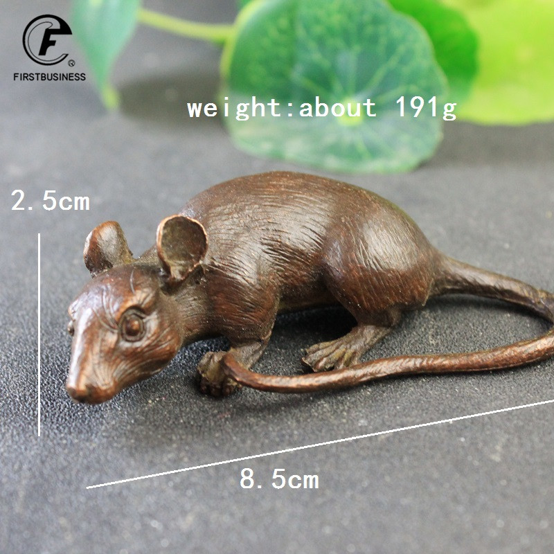 Heavy Brass BIG Rat Mouse Figu - Aquarium Fish Only review and price