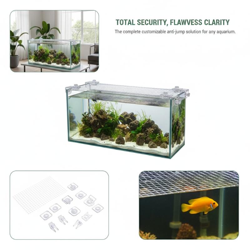1Pcs Anti Escape Fish Tank Net - Aquarium Fish Escape review and price