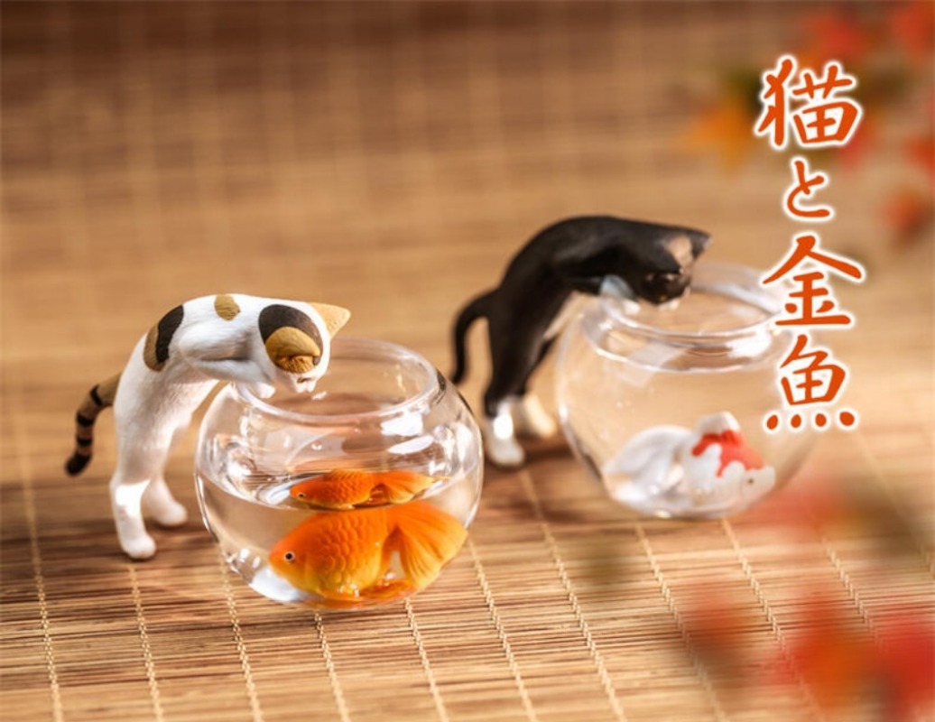 Original capsule toys cute kaw - Fish Toys For Aquarium review and price