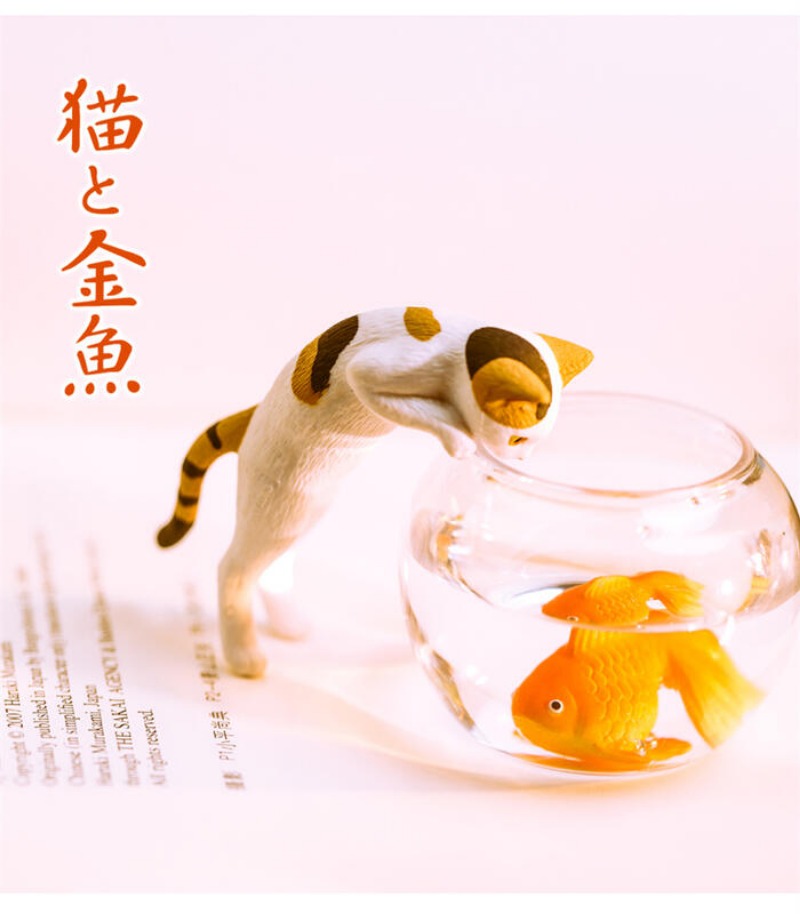 Original capsule toys cute kaw - Fish Toys For Aquarium review and price