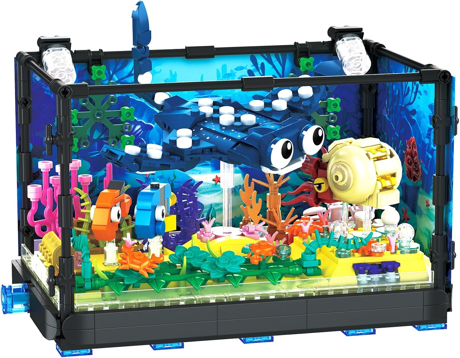 Fish Tank Building Set - Marin - Fish Toys For Aquarium review and price