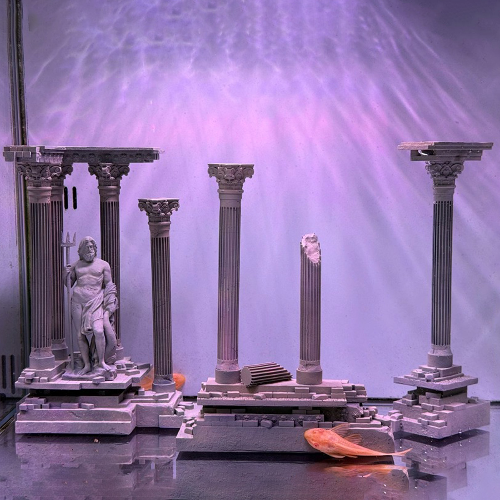 Roman Column Decoration Resin  - Aquarium Fish Only review and price