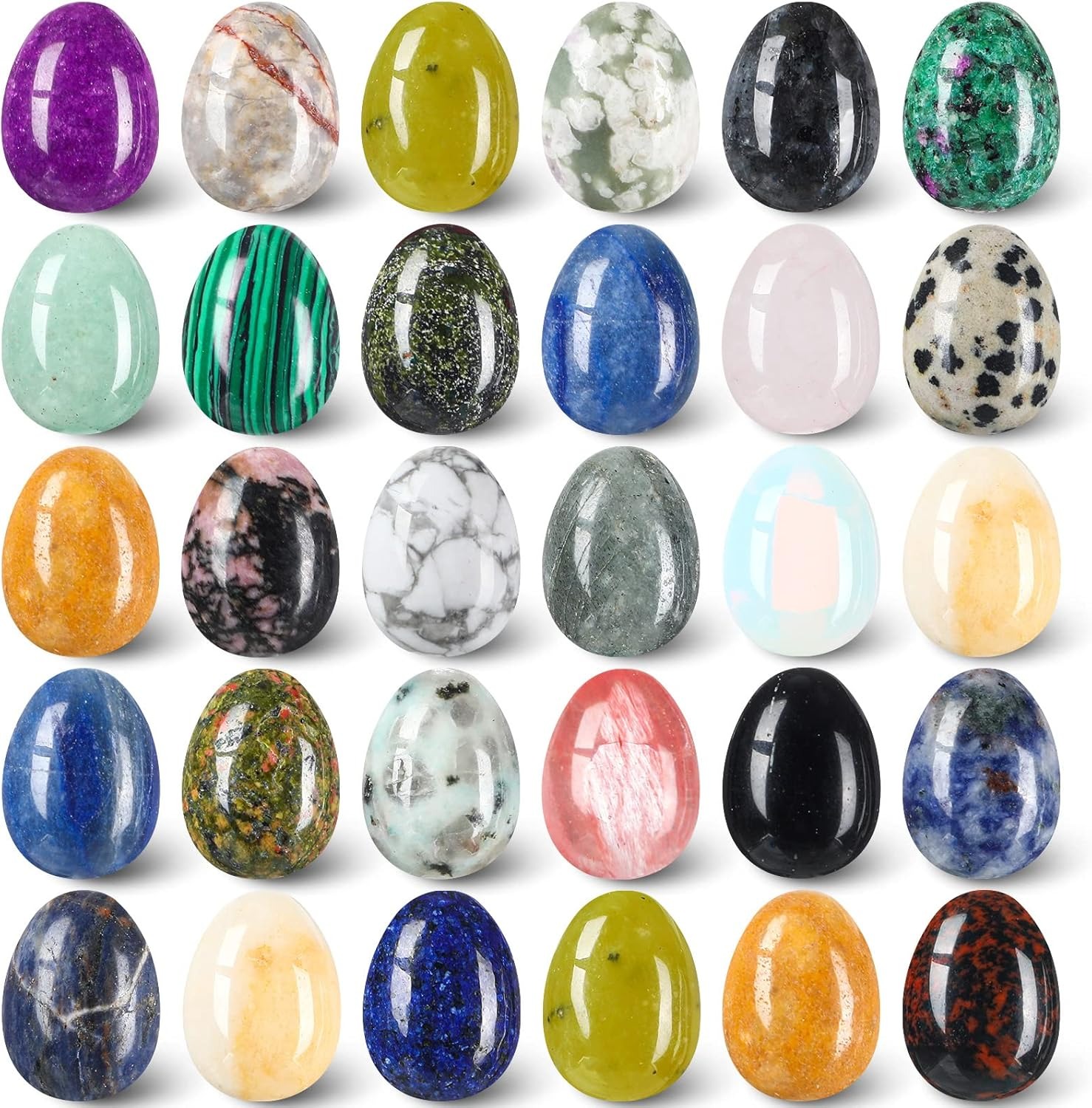 8  pcs natural crystal beads,  - Aquarium Fish Only review and price