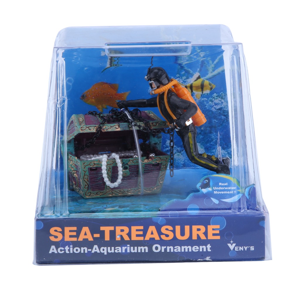 Resin Aquarium Ornament Live-A - Aquarium Fish Price review and price