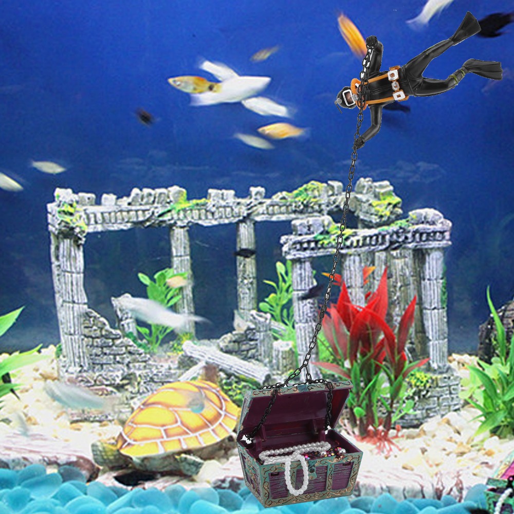 Resin Aquarium Ornament Live-A - Aquarium Fish Price review and price