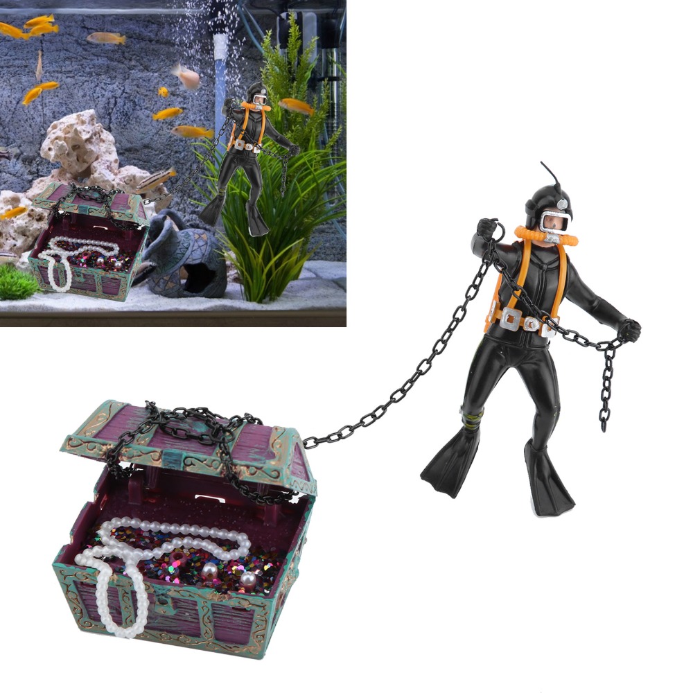 Resin Aquarium Ornament Live-A - Aquarium Fish Price review and price
