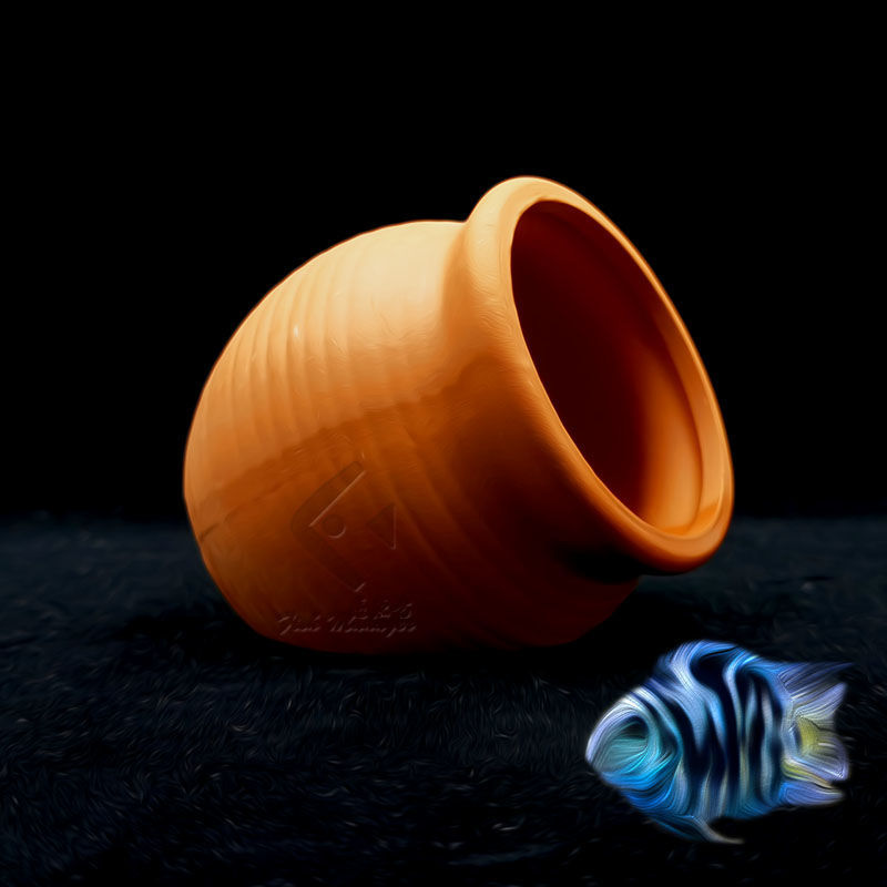 Aquarium Mini Ceramic Tank Fis - Aquarium Fish Pot review and price