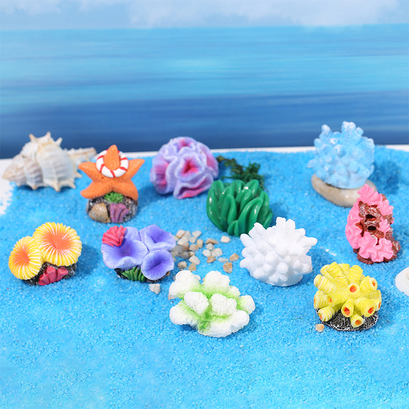 {H} Mini Resin Simulated Coral - Fish Toys For Aquarium review and price