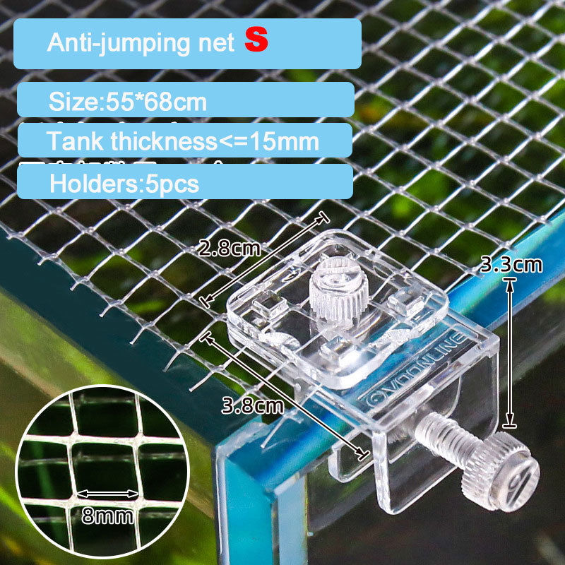 Anti Jump Net Fresh Seawater F - Aquarium Fish Escape review and price