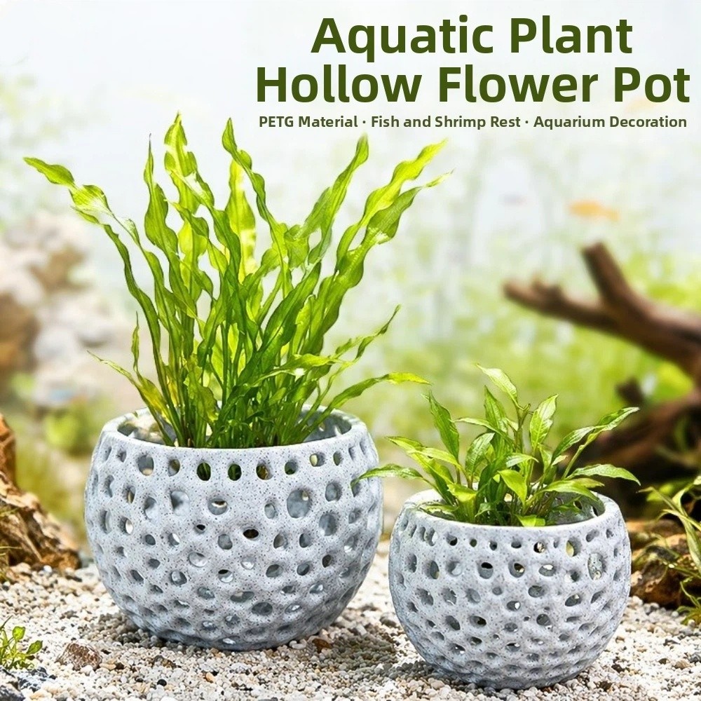 3D Printed Aquarium Planter Po - Aquarium Fish Pot review and price