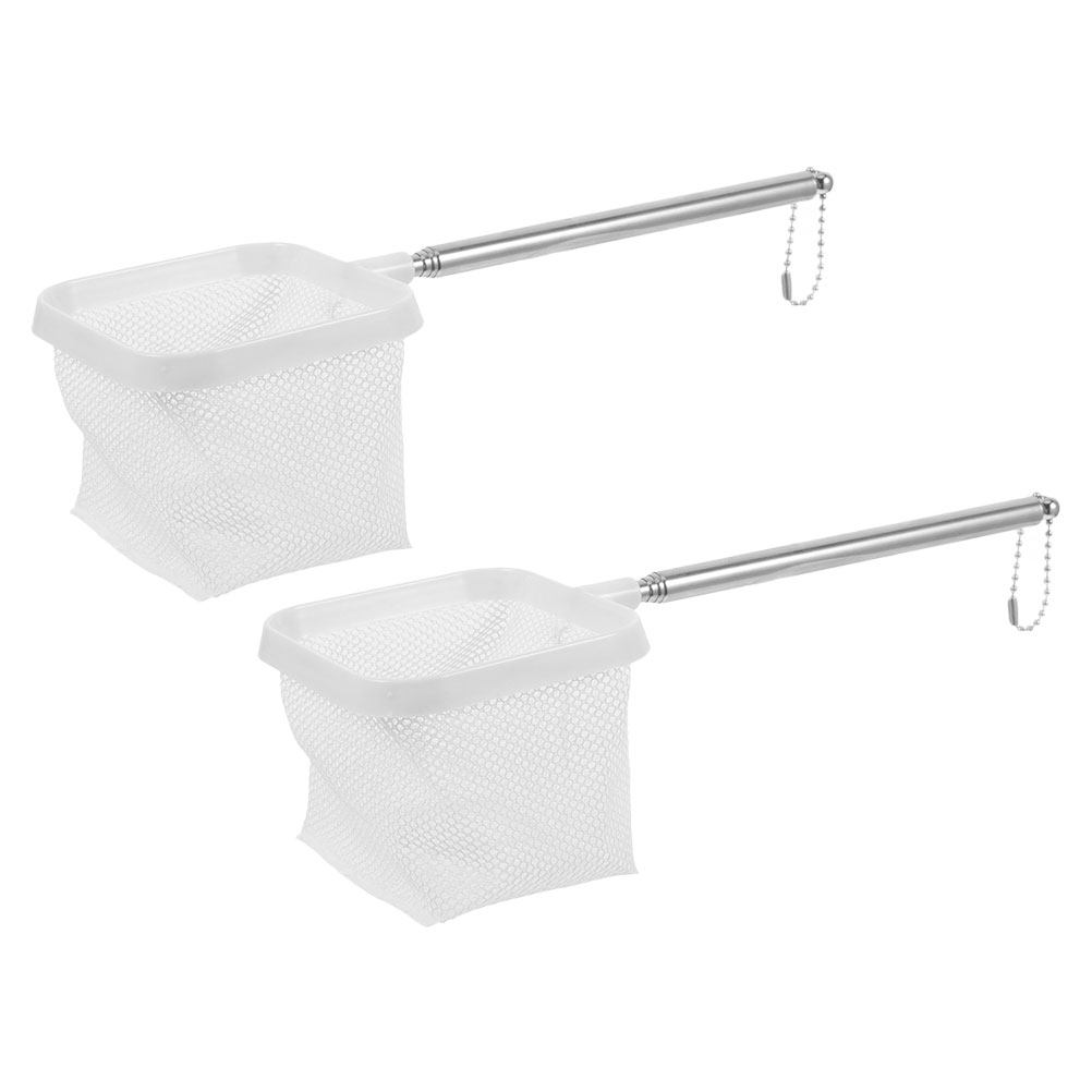 2Pcs Stainless Steel Extendabl - Aquarium Fish Net Small review and price