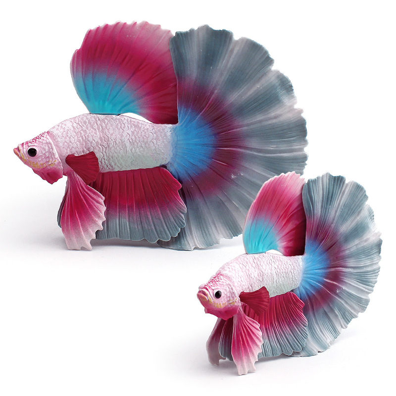 Realistic Colorful Betta Fish  - Fish Toys For Aquarium review and price