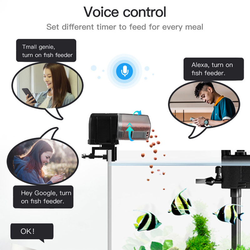 Smart WiFi Fish Feeder Remote  - Aquarium Fish Auto Feeder review and price