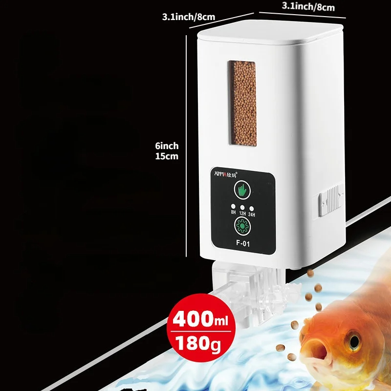 400ml Aquarium Automatische Fe - Aquarium Fish Auto Feeder review and price