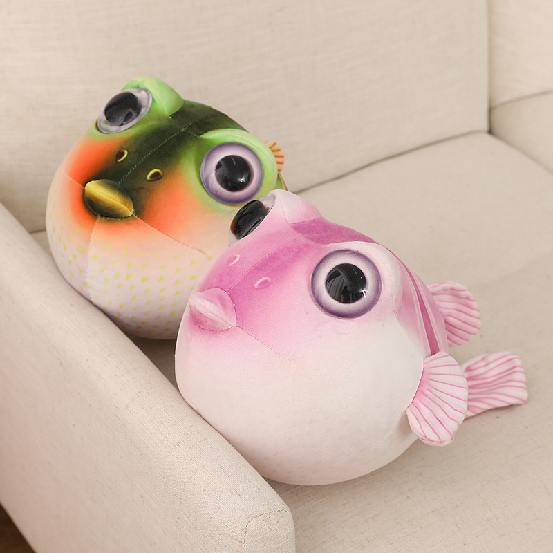 Real Life Pufferfish Plush Toy - Fish Toys For Aquarium review and price